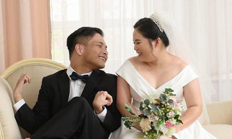 Nhạc sĩ bại não kết hôn với bạn gái ở Cao Bằng, cả hai sắp có con đầu lòng-1