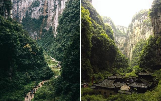 Đoạn đường nhấp nhô như lượn sóng ở Trung Quốc-5