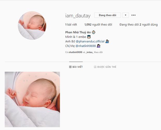 Vợ chồng Phan Văn Đức lần đầu giới thiệu tên đầy đủ của con gái, lập luôn trang cá nhân trên Instagram-1