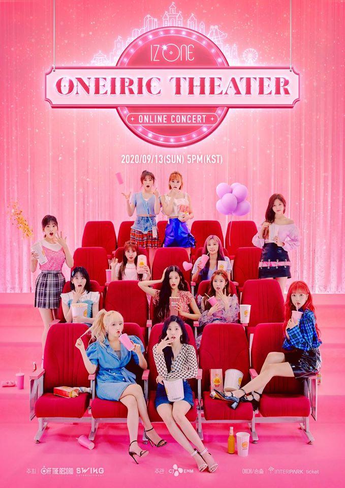 IZ*ONE trong poster chính thức cho concert online 