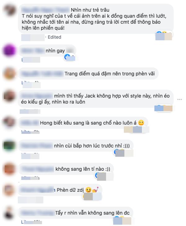 Nhuộm tóc trắng bạch kim, Jack bị chê nhìn như gay-5