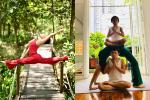 Mẹ Hồ Ngọc Hà luyện yoga cực đỉnh ở tuổi 63, đến con gái cũng thua xa