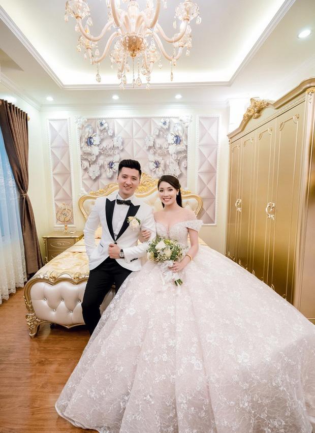 Trước khi bị phụ bạc, Âu Hà My từng hóa công chúa trong đám cưới với 3 bộ váy đính kim cương giá 1 tỉ đồng-3