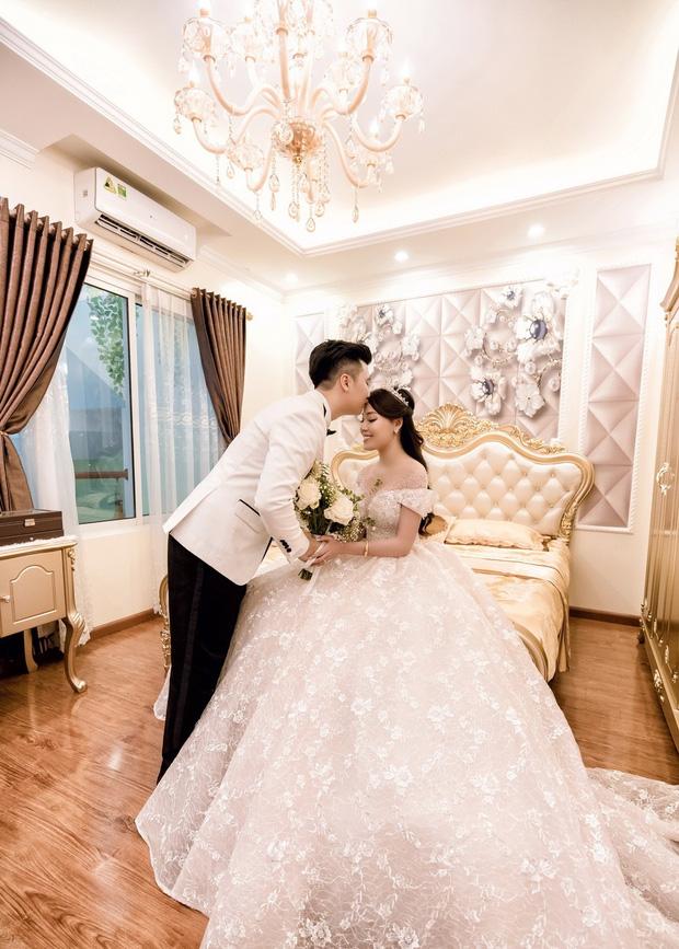 Trước khi bị phụ bạc, Âu Hà My từng hóa công chúa trong đám cưới với 3 bộ váy đính kim cương giá 1 tỉ đồng-4