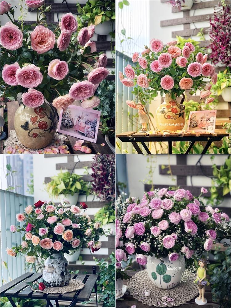 Cô giáo yoga coi cắm hoa như hành thiền, chỉ cách cắm bình hồng ngoại, bông nào cũng đẹp bung lụa-2