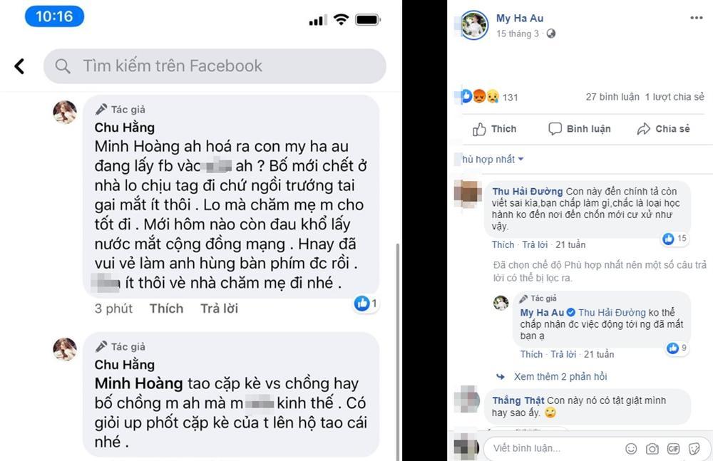 Post bài giữa đêm khuya, Âu Hà My bóng gió hot girl 3 đời chồng đu bám-8