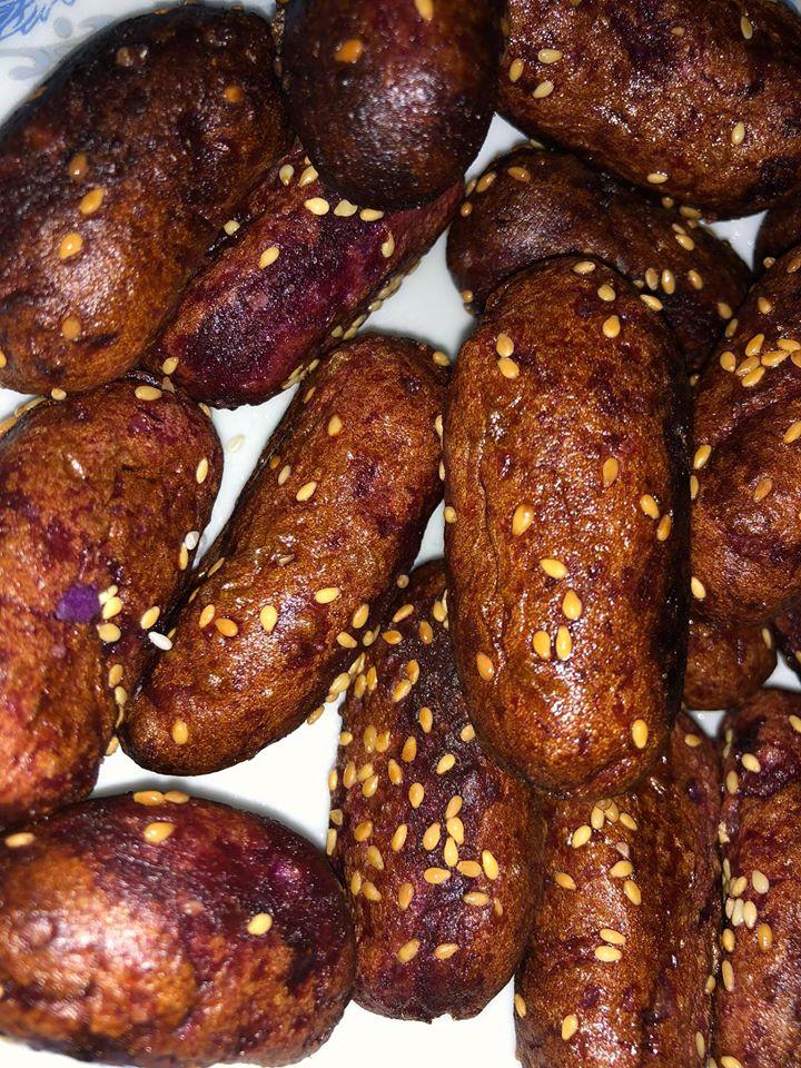 Bánh khoai môn rán chỉn chu từ khâu chuẩn bị mà sao ra sản phẩm lại hết hồn?-2