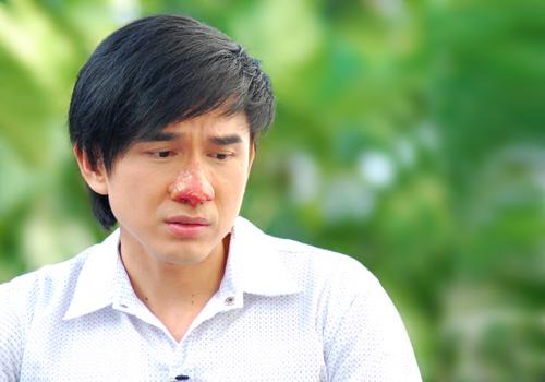 Sao Việt đóng cảnh bị đánh ghen: Đan Trường sưng đỏ mũi, Quốc Trường thấy xấu hổ-3