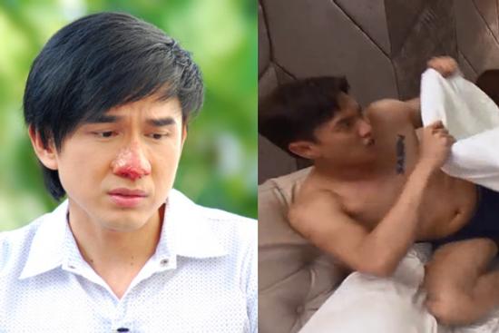 Sao Việt đóng cảnh bị đánh ghen: Đan Trường sưng đỏ mũi, Quốc Trường thấy xấu hổ