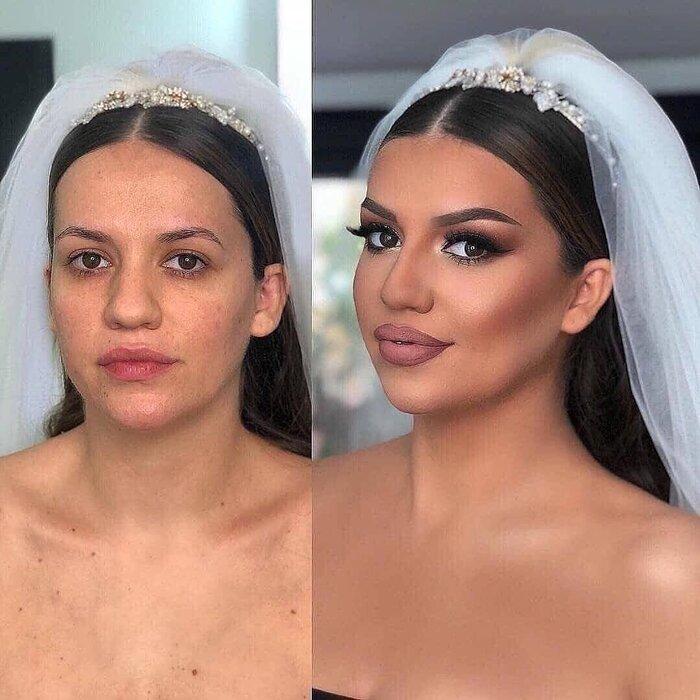 Loạt ảnh các cô dâu trước và sau được họa mặt chứng minh cho sức mạnh vô địch của make up-7