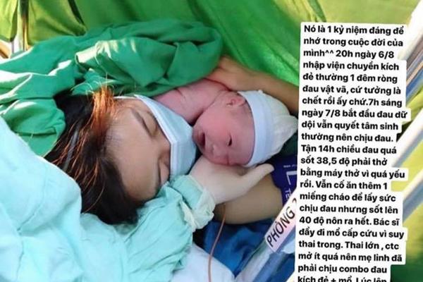 Bà xã Phan Văn Đức khoe cuộc sống hôn nhân màu hồng thời gian ở cữ-5