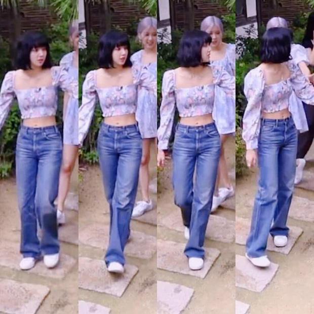 Phục Lisa sát đất: Cố tình mặc ngược crop top, kín đáo hơn nhưng vẫn xinh hết nấc-2