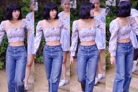 Phục Lisa sát đất: Cố tình mặc ngược crop top, kín đáo hơn nhưng vẫn xinh hết nấc