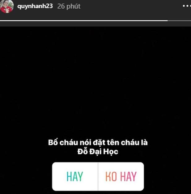 Tiết lộ đặt tên con là Đỗ Đại Học, vợ chồng Duy Mạnh nhận cả trăm gợi ý cười sái hàm-1