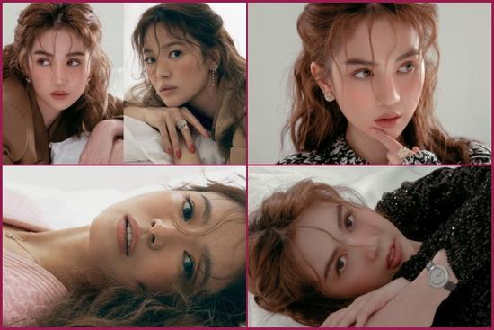 Đang hè lại mặc đồ đông, Ngọc Trinh bị phát hiện sao chép phong cách của Song Hye Kyo