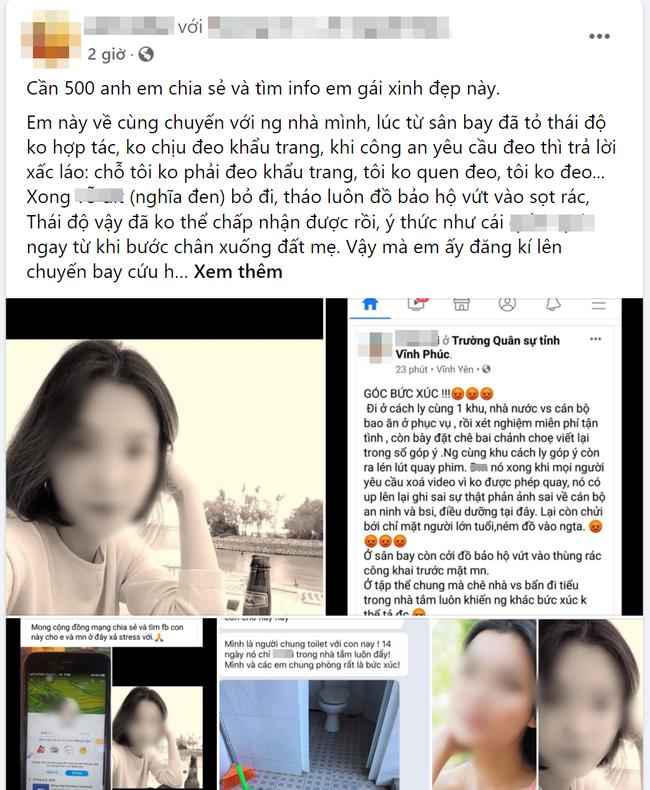 Cô gái đại náo khu cách ly: Chê WC bẩn nên tiểu ra nhà tắm, không chịu đeo khẩu trang, ném đồ vào mặt người ở cùng?-1