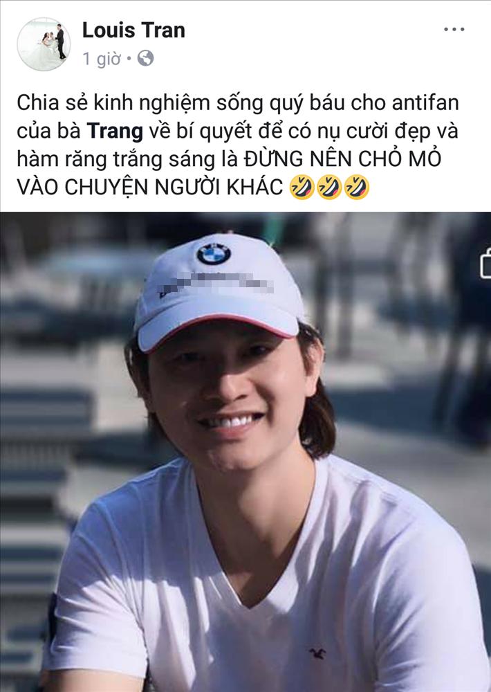 Chồng Việt kiều thay Trang Trần dạy anti-fan: Đừng chõ mỏ chuyện người khác-1
