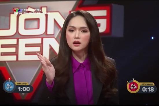 Hương Giang chất vấn Tóc Tiên về việc khóc ở The Voice 2018