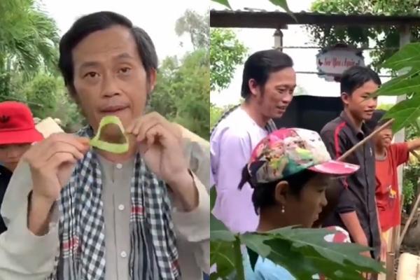 Hoài Linh khoe chữ ký độc lạ trên phim trường-6