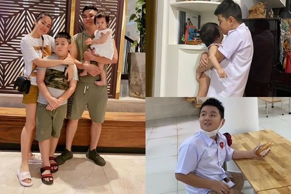 Lê Phương mừng sinh nhật cả mẹ lẫn con, thấy may mắn khi lấy chồng kém 7 tuổi-4