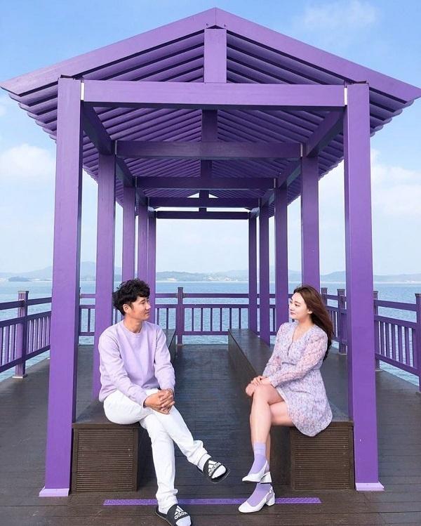 Hòn đảo tím lịm đúng trend năm nay ở Hàn Quốc đang được giới trẻ thi nhau check-in-4
