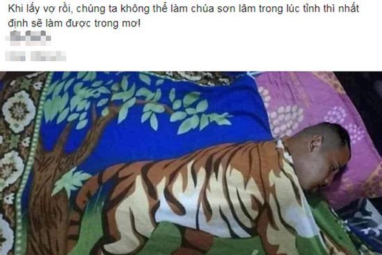Lấy vợ rồi không được làm 'chúa sơn lâm', anh chồng quyết tậu 'chăn hổ' để khẳng định bản lĩnh