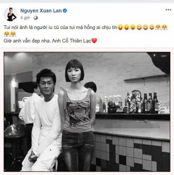 Xuân Lan tiết lộ Cổ Thiên Lạc là người yêu cũ, chồng Việt kiều phản ứng bất ngờ-1