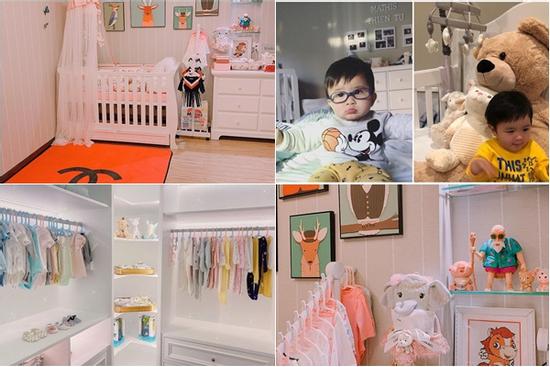 Phòng riêng cực sang chảnh của các thiên thần nhí nhà sao Việt