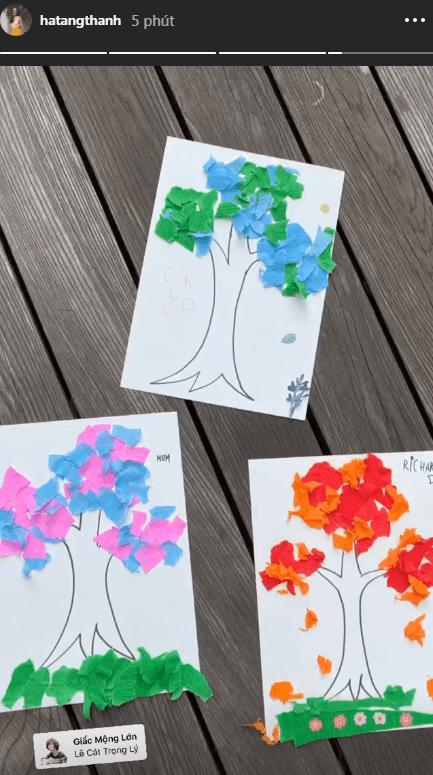 Quý tử 5 tuổi nhà Tăng Thanh Hà được khen ngợi khéo tay-2