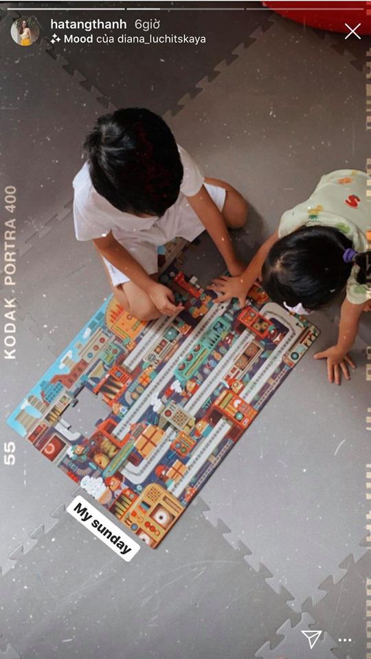 Quý tử 5 tuổi nhà Tăng Thanh Hà được khen ngợi khéo tay-8