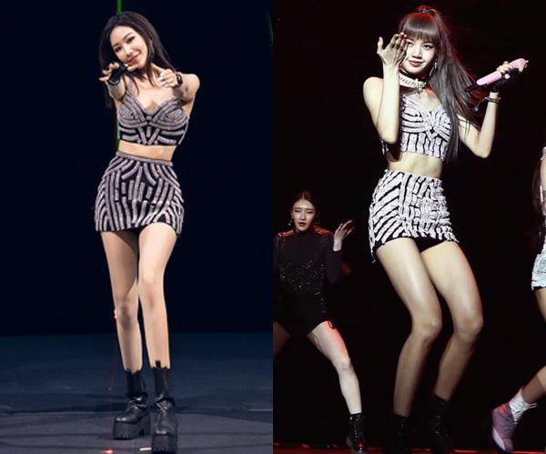Những bộ đồ diễn của sao Việt bị nghi nhái Black Pink-1