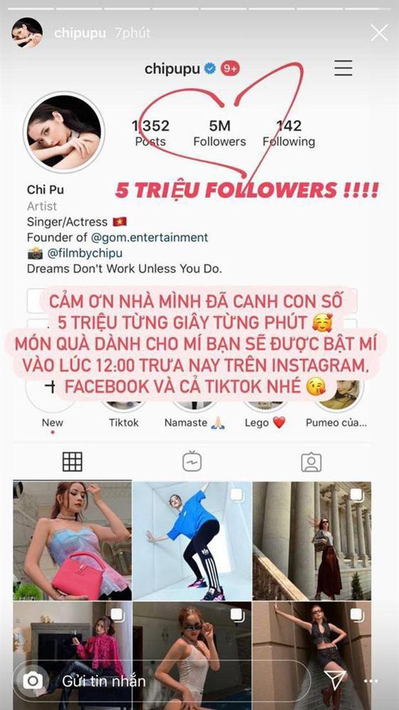 Instagram của Chi Pu tăng giảm thất thường lượng follower, cư dân mạng đặt ra nhiều nghi vấn!-1