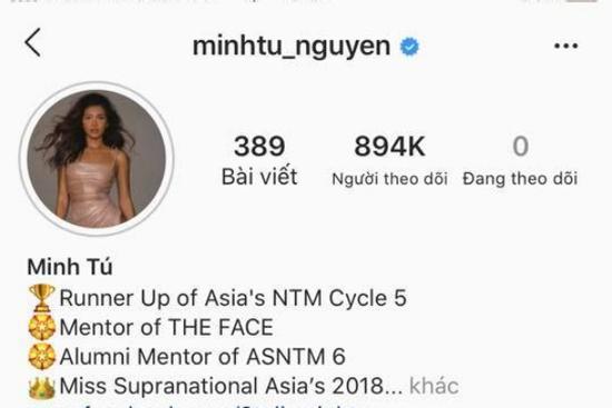 Minh Tú gây hoang mang khi unfollow tất cả bạn bè trên Instagram, liên tục đăng bài 'deep'