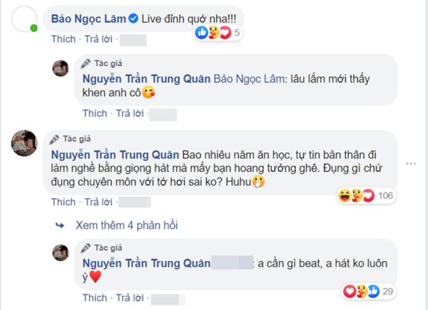 Bị chê hát live dở, Nguyễn Trần Trung Quân phản dame antifan-2