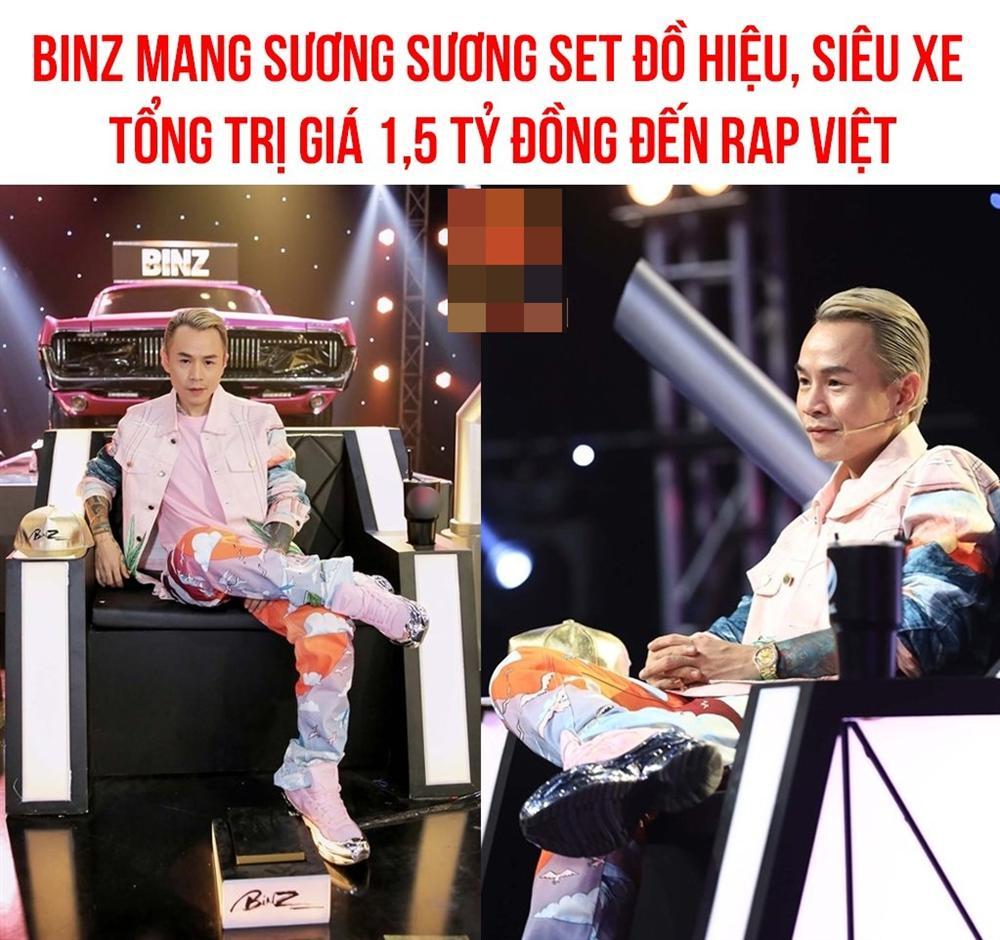 Diện mạo của Binz ở Rap Việt ngốn 1,5 tỷ đồng: Đúng chuẩn bên ngoài đẹp trai, bên trong nhiều tiền-5