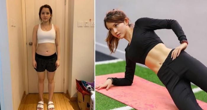 Nỗ lực giảm cân để thi hoa hậu, hot girl nổi tiếng bị nghi dao kéo vùng mặt-4