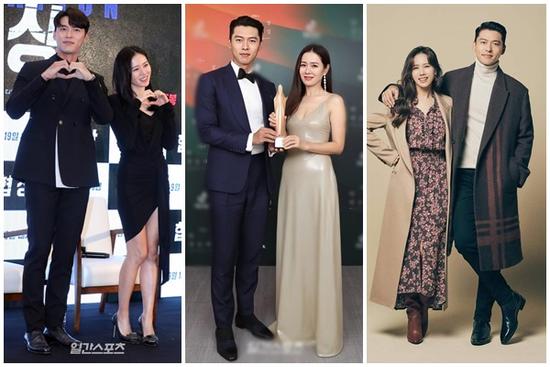 Hyun Bin - Son Ye Jin diện đồ ton-sur-ton 'tình bể bình'