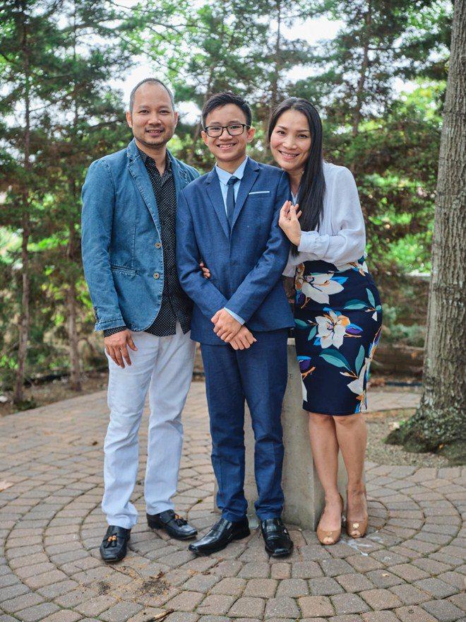 Con trai 14 tuổi lớn phổng phao của ca sĩ Hồng Ngọc-4