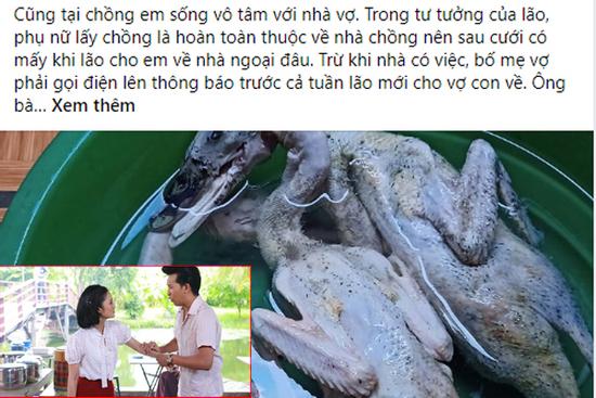 Bố mẹ vợ gửi cho 3 con vịt, chồng bĩu môi 'lần sau đồ tử tế mới nhận' và lời đáp của vợ lại khiến anh ngượng chín mặt