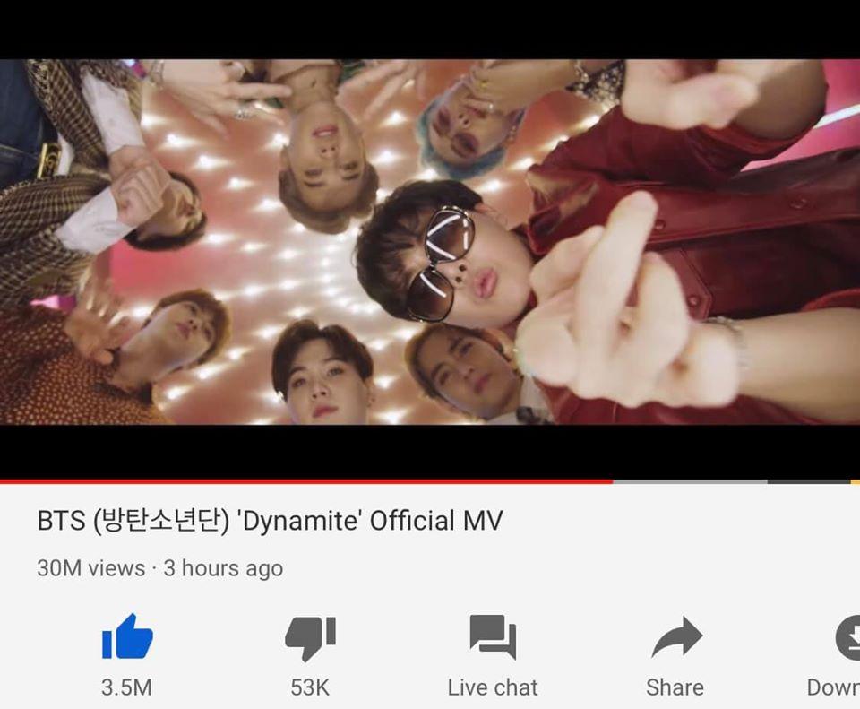 DYNAMITE của BTS vừa ra mắt đã xô đổ hàng loạt kỷ lục-2