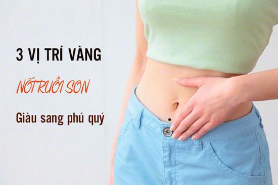 Có nốt ruồi son ở 3 'vị trí vàng' này đảm bảo cuộc đời bạn chỉ có 'ngồi rung đùi đếm tiền'