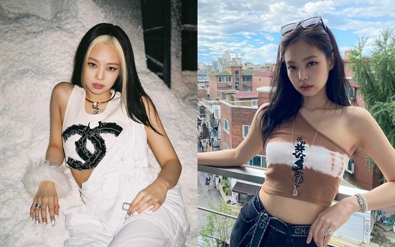 Theo South China Morning Post, Jennie khá trung thành với trang phục đến từ Chanel và Gentle Monster vì cô là người đại diện cho 2 hãng này. Dù thế, cô cũng không bỏ qua loạt trang phục "bắt trend" đến từ các nhà mốt được tín đồ thời trang ưa chuộng như Marine Serre, Jacquemus, Helmut Lang hay Alexander Wang. Trang này nhận xét nét thanh lịch giúp cô ghi điểm. Ảnh: @jennierubyjane.