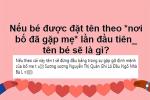 Chỉ một post đặt tên theo nơi tình yêu bắt đầu, dân mạng nghĩ ra cả vạn cái tên bá đạo