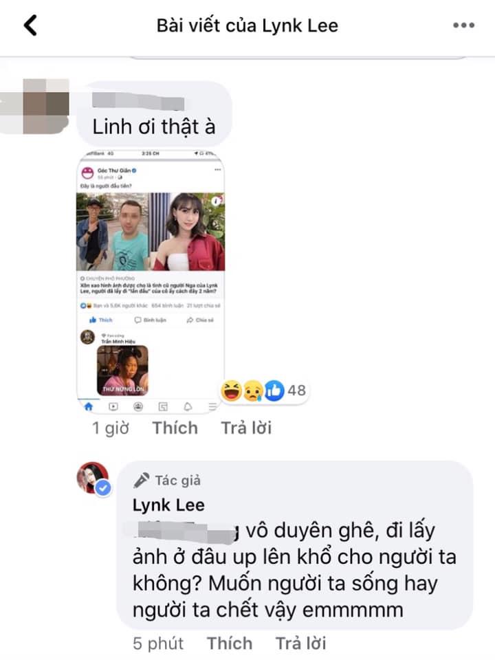 Lynk Lee đáp trả cực gắt tin đồn liên quan đến diện mạo tình cũ người Nga-2