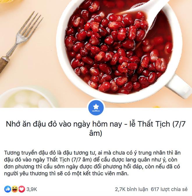 Lễ Thất tịch tới nơi rồi, hội FA còn ngại gì mà không nấu chè đậu đỏ ăn để thoát ế thành công-1