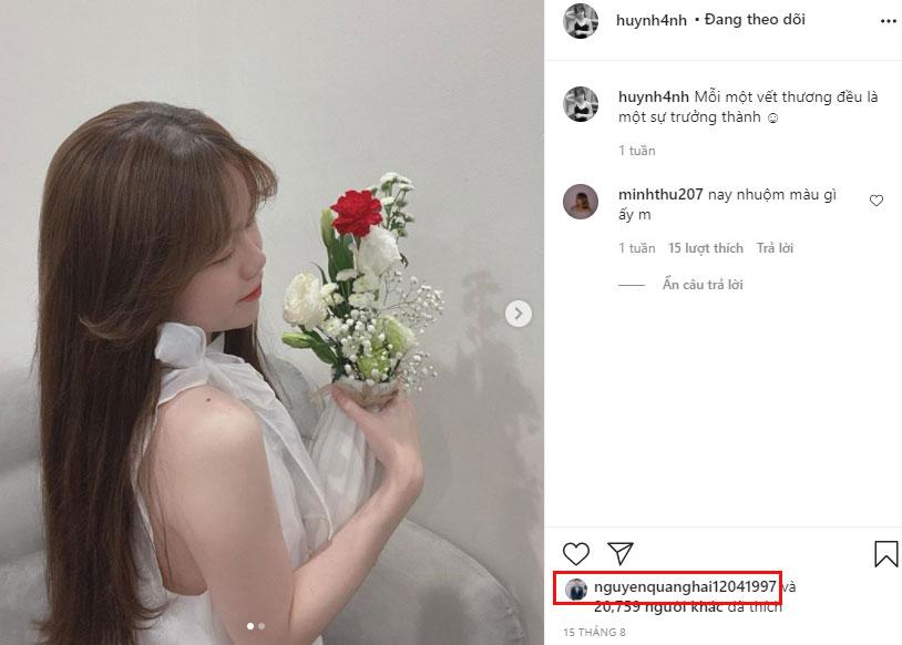 Trước khi xóa sạch ảnh chung chụp, Quang Hải vẫn ngọt ngào thả tim dưới bài đăng của bạn gái-7