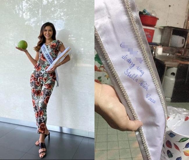 Đeo bải băng Puteri Indonesia, Minh Tú phải vội giải thích để tránh đá tảng-3