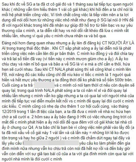 Soái ca Người Ấy Là Ai mùa 2 bị tố lừa đảo tình - tiền-4