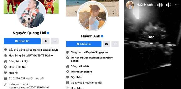 Dân mạng soi ra loạt động thái bất thường mối quan hệ Huỳnh Anh - Quang Hải-1