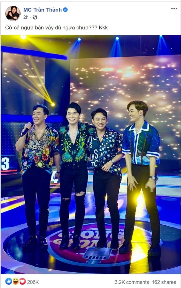 Trường Giang khó chịu ra mặt khi Trấn Thành và nhóm bạn thân Ồn như chợ Bà Chiểu-3